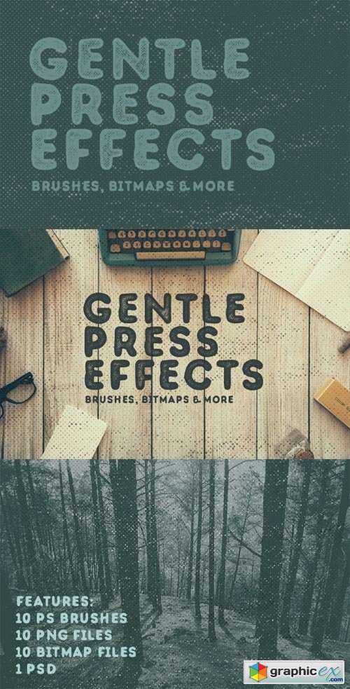 Gentle Press Effects � Brushes, Bitmaps and More