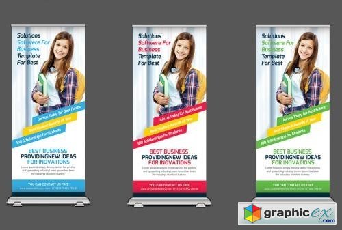 School Promotion Roll Up Banner 