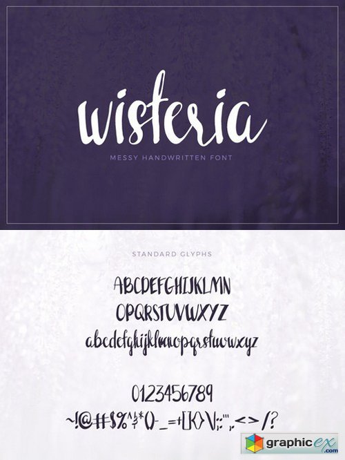 Wisteria Handwritten Font 