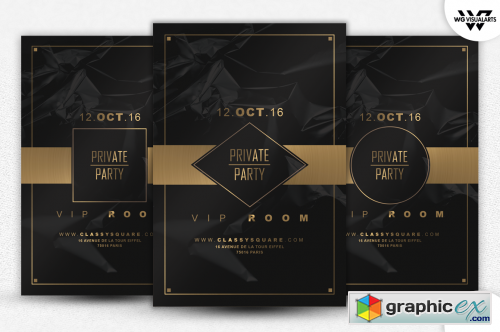 PRIVATE VIP Flyer Template