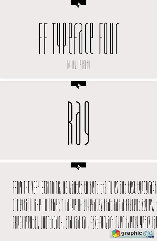 FF Typeface Four Font Family