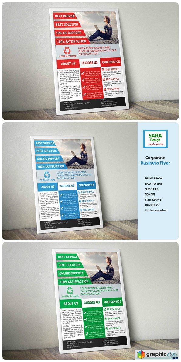 Corporate Business Flyer 623869