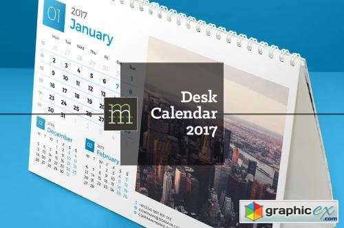 Desk Calendar 2017 (DC10)