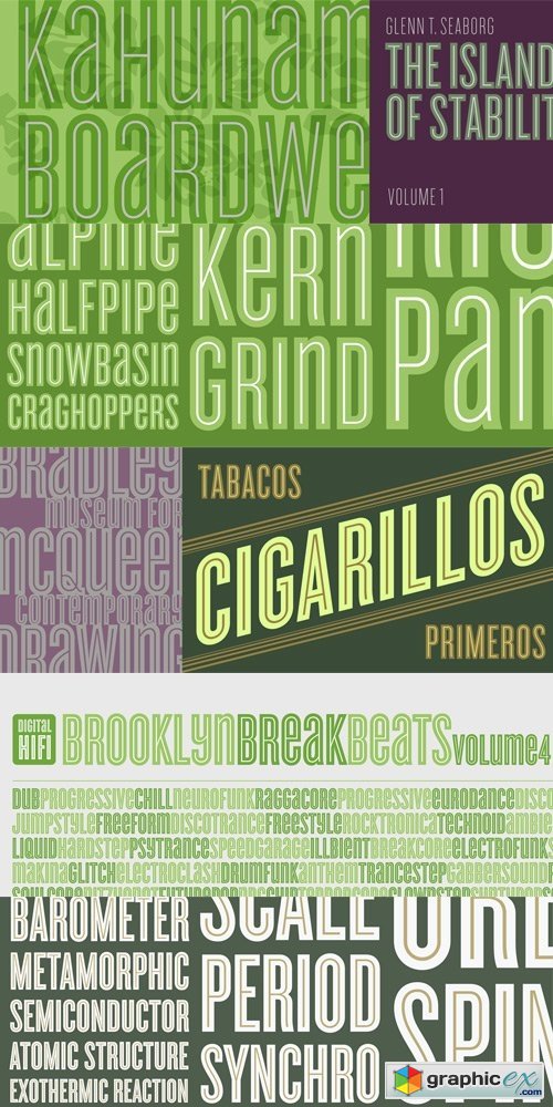 Cyclone Font Family