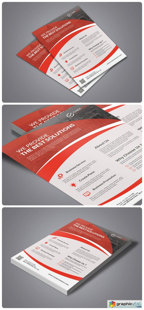Corporate Business Flyer 626140