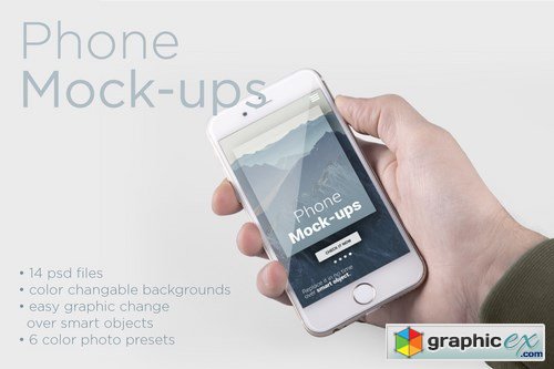 iPhone Mock-up & Templates