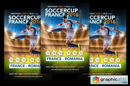 Soccer Cup Flyer 512404