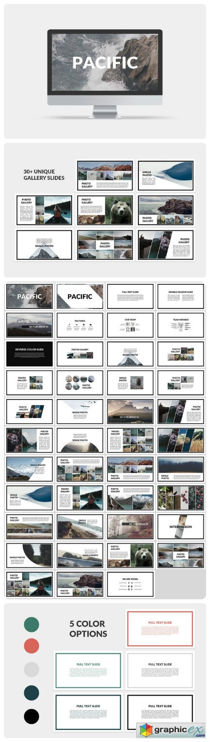 Pacific PowerPoint Template