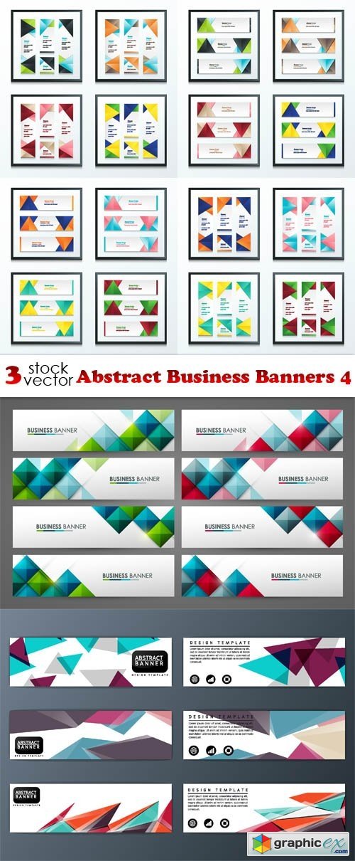 Abstract Business Banners 4