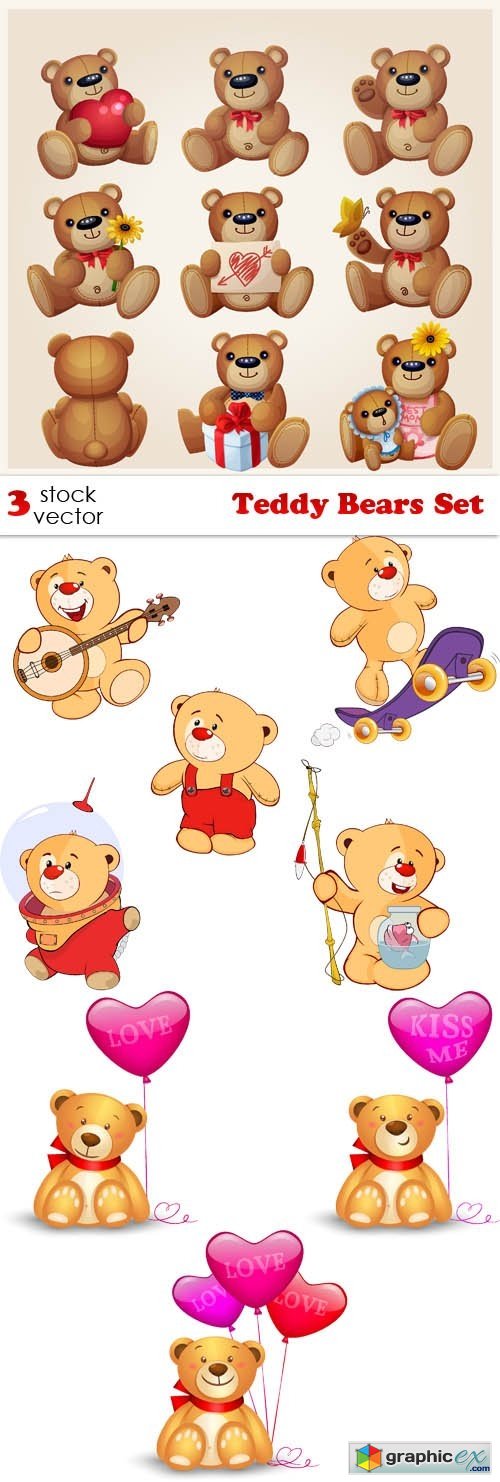 Teddy Bears Set