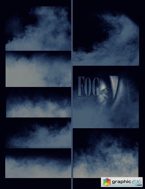Rons Fog II Photoshop Brushes