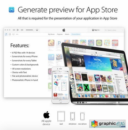 Generate preview for App Store