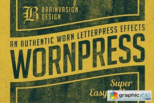 [SALE] Wornpress - Photoshop Action