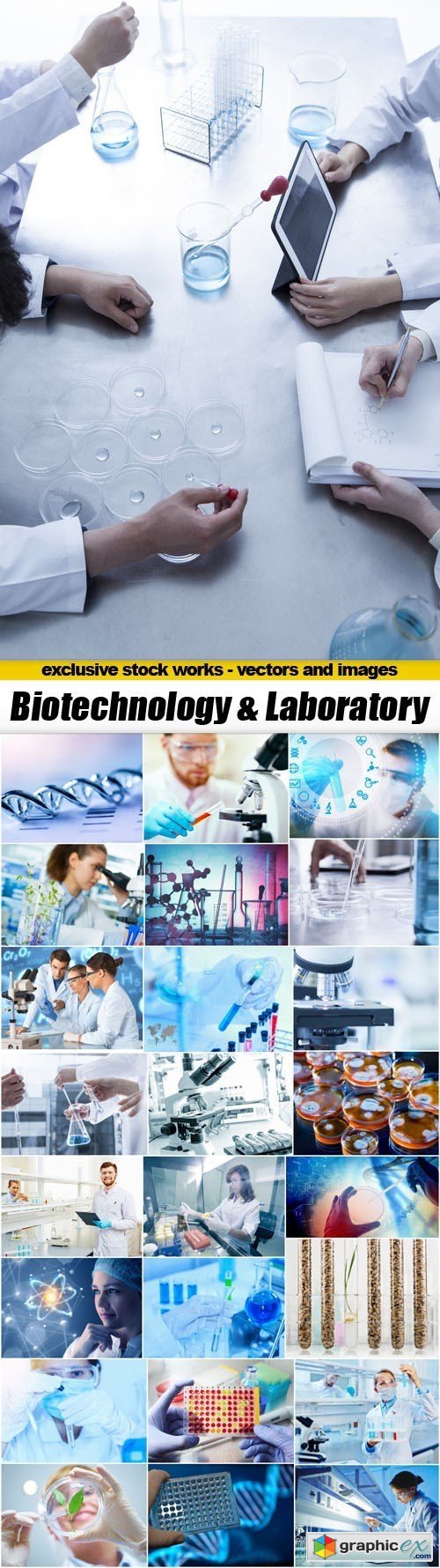 Biotechnology & Laboratory - 25xUHQ JPEG