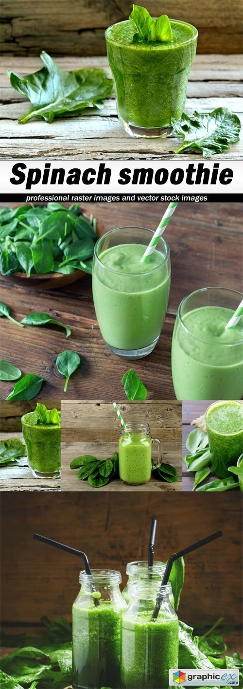 Spinach smoothie-5xJPEGs