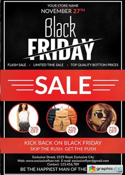 Black Friday V4 Premium Flyer Template