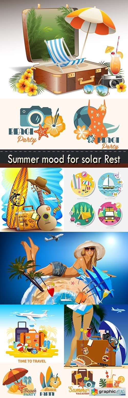 Summer mood for solar Rest