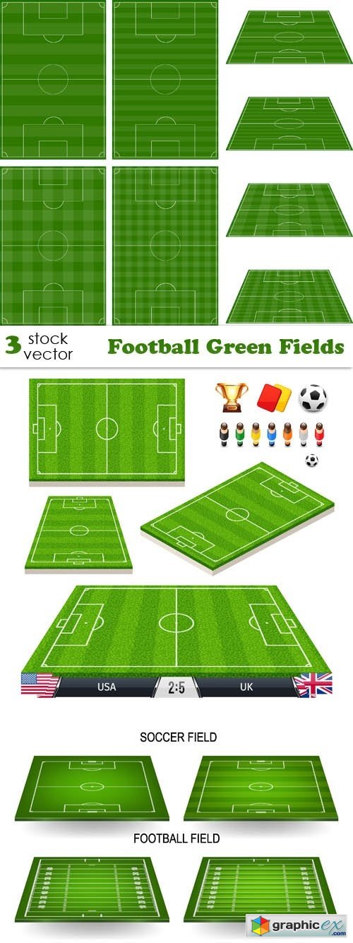 Football Green Fields