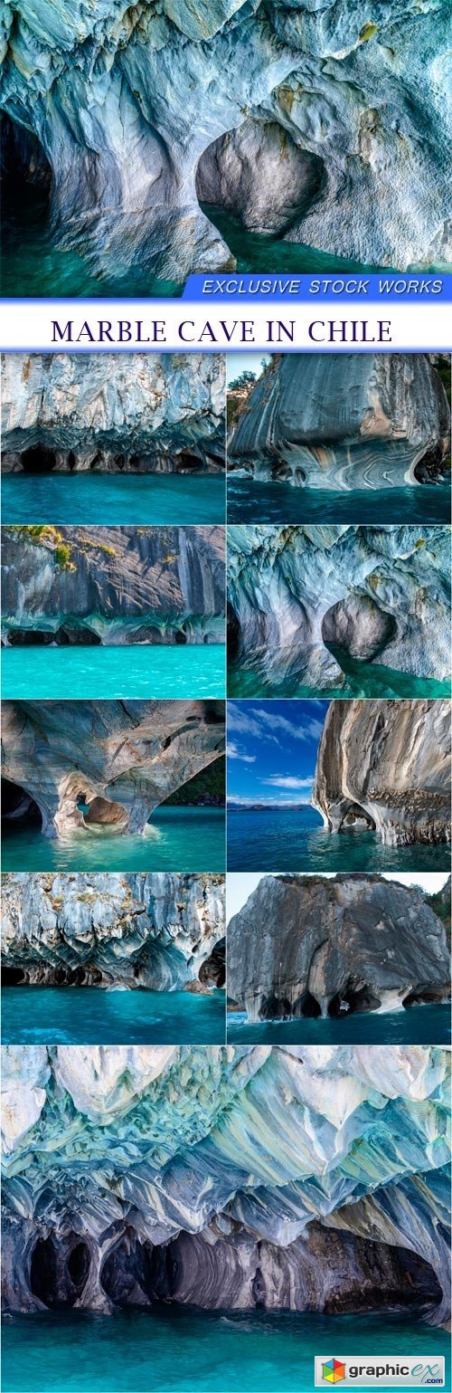 Marble Cave in Chile 9x JPEG