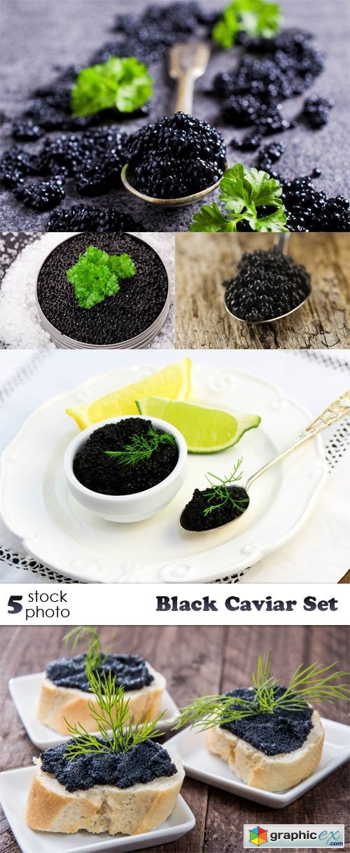 Photos - Black Caviar Set