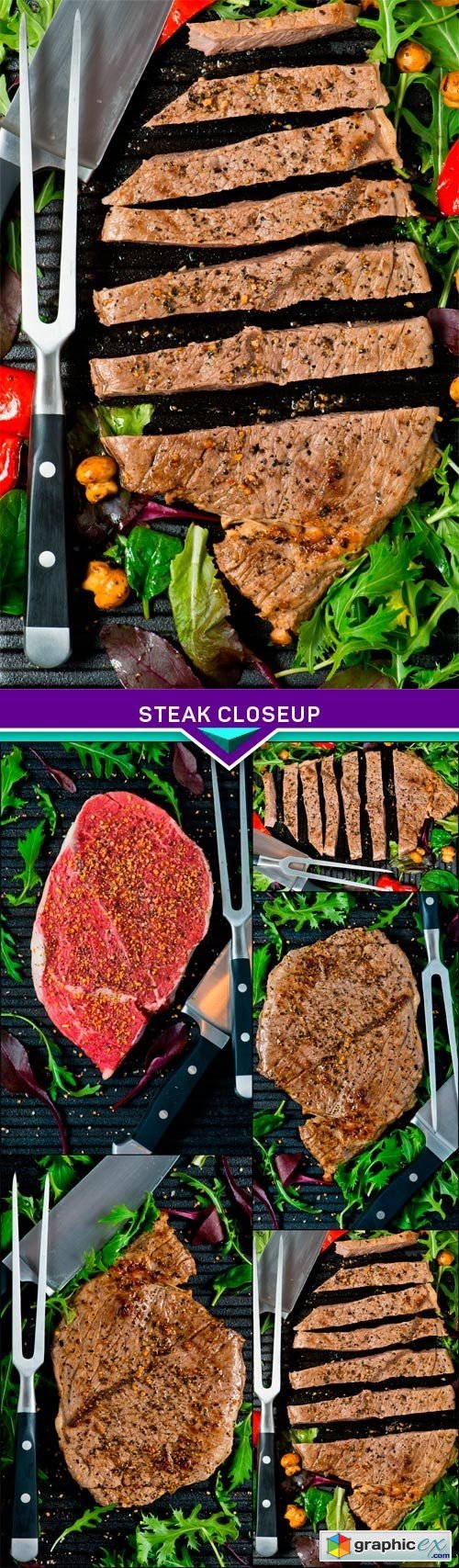 Steak closeup 5x JPEG