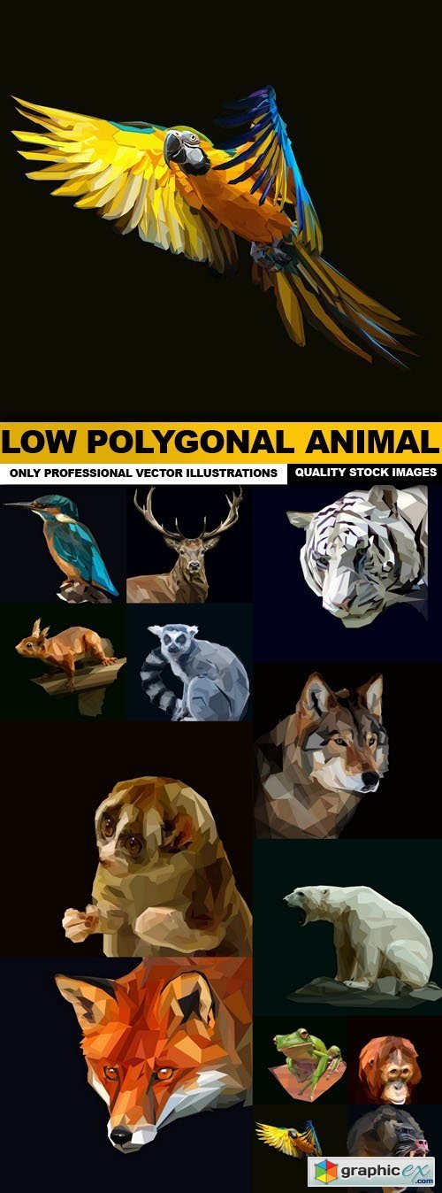 Low Polygonal Animal