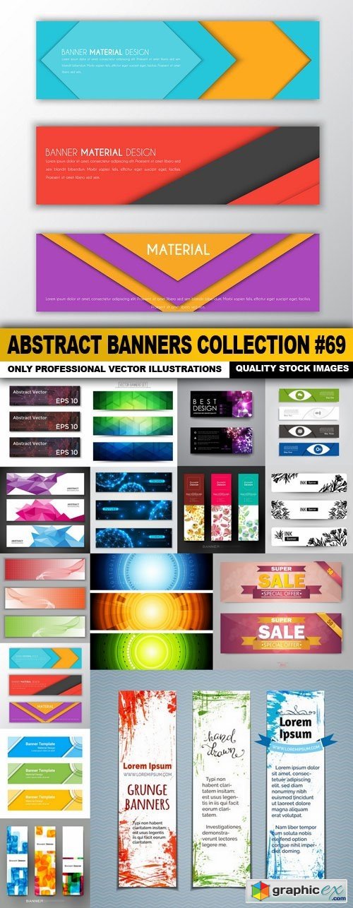 Abstract Banners Collection #69