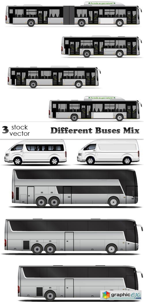 Different Buses Mix
