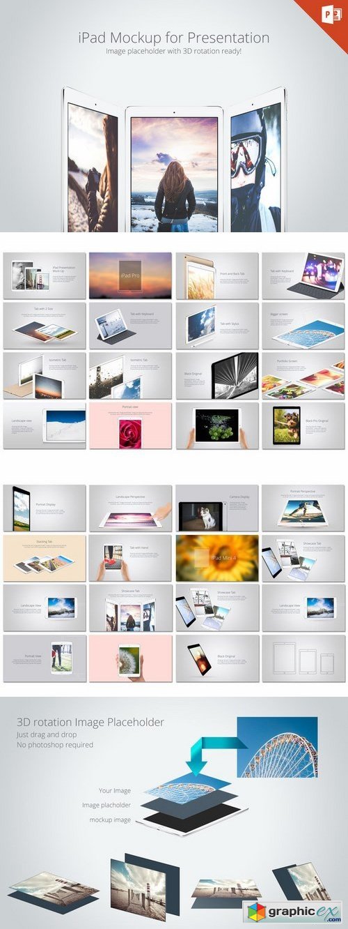 iPad Mockup for Presentation 