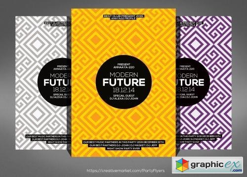 Modern Future Flyer Template