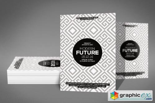 Modern Future Flyer Template