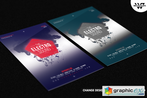 ELECTRO SOUND Flyer Template