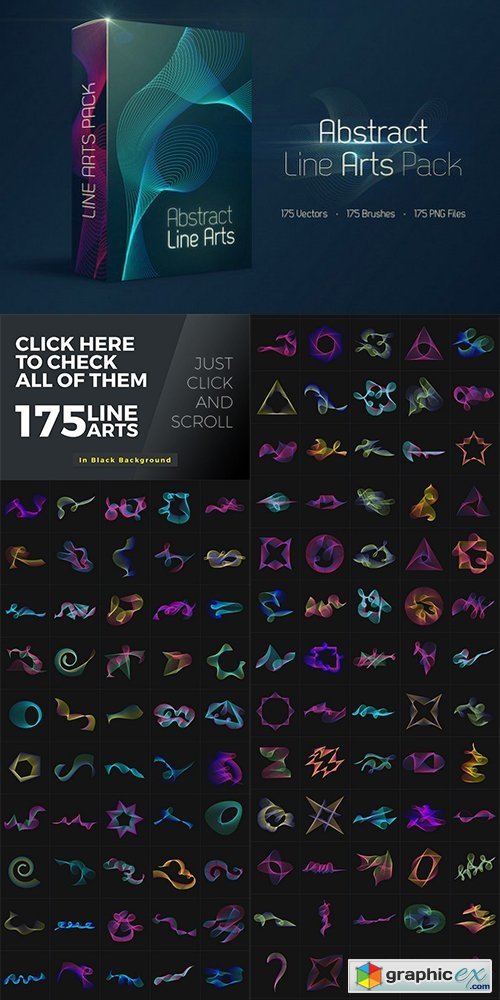 Abstract Line Arts Pack