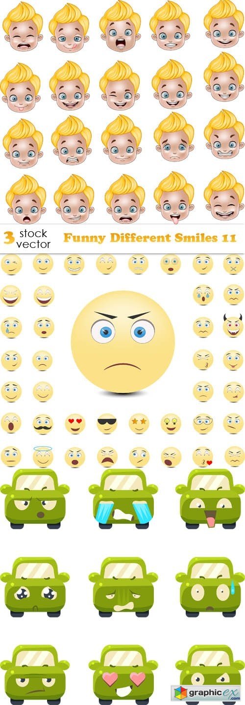 Funny Different Smiles 11