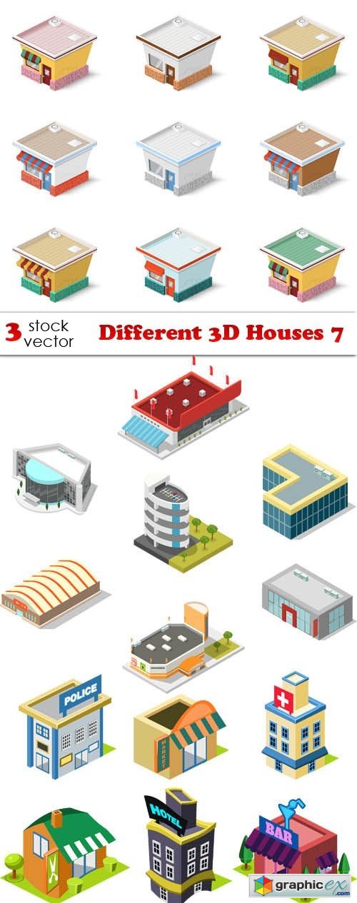 Different 3D Houses 7