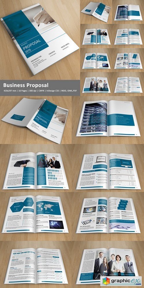 Corporate Brochure -InDesign-V144