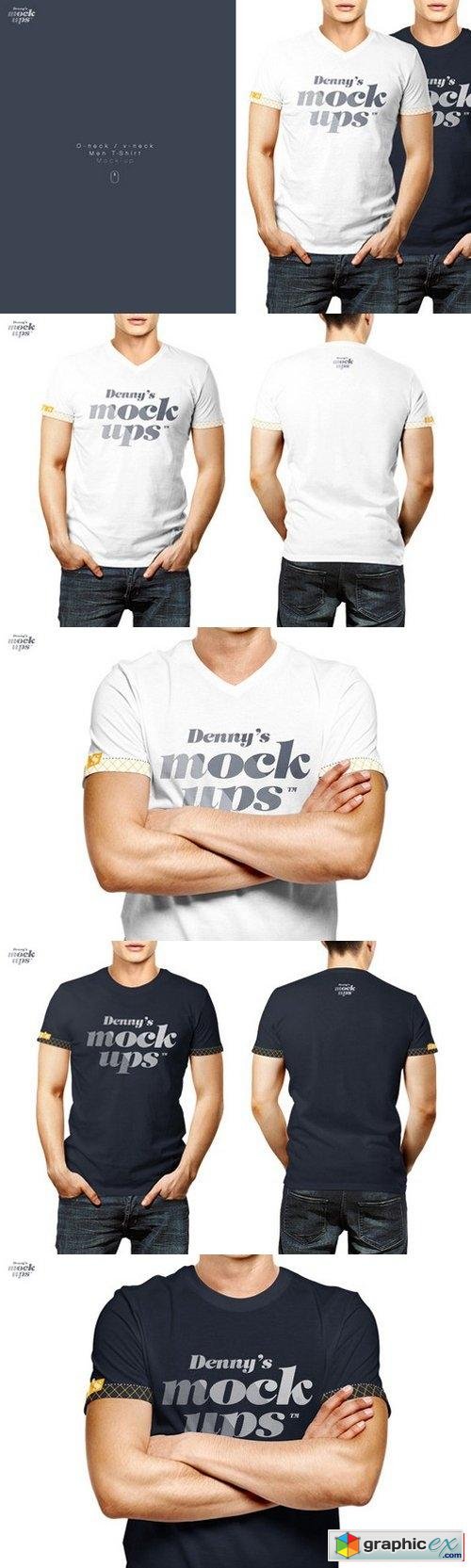 Men T-Shirt Mockup 656182