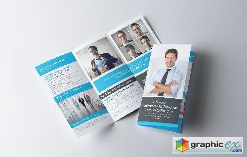 Business Tri-Fold Brochure/Report A4