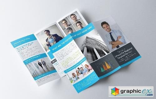 Business Tri-Fold Brochure/Report A4