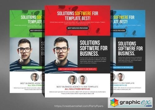 Software House Flyer Template