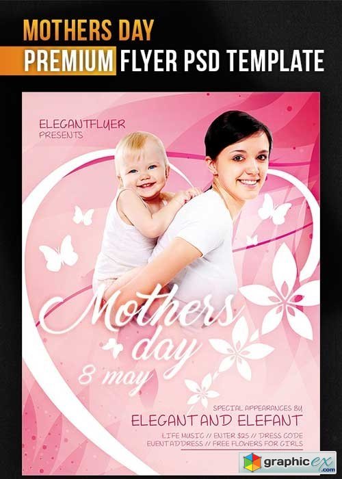 Mothers Day V9 PSD Flyer Template