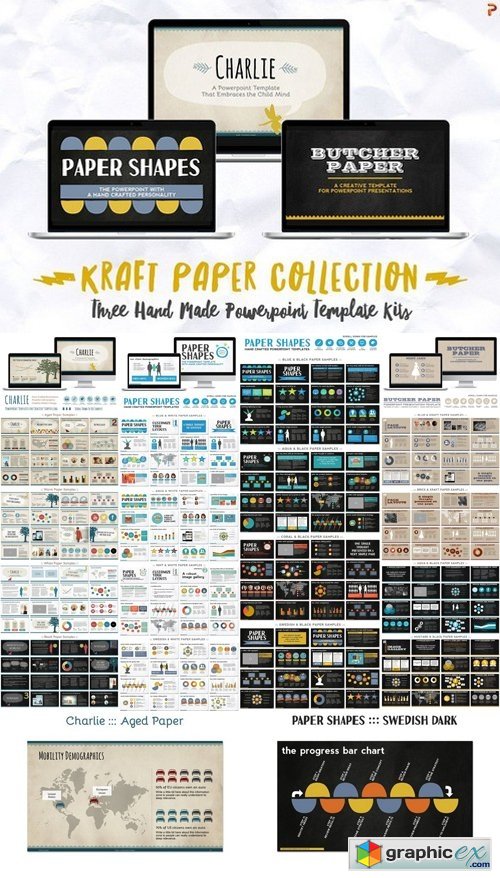 Kraft Paper Powerpoint Collection