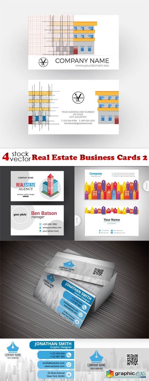 Real Estate Business Cards 2