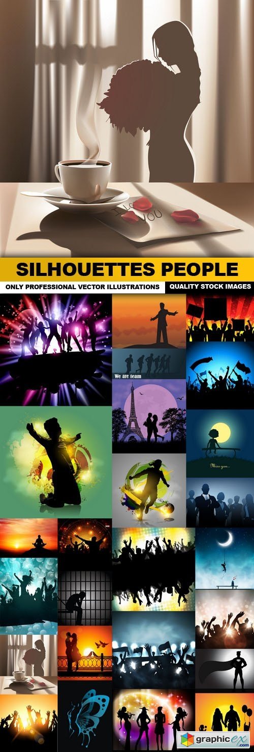 Silhouettes People