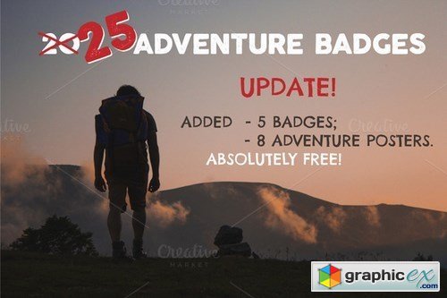 UPDATE 25 Adventure Badges & Logos