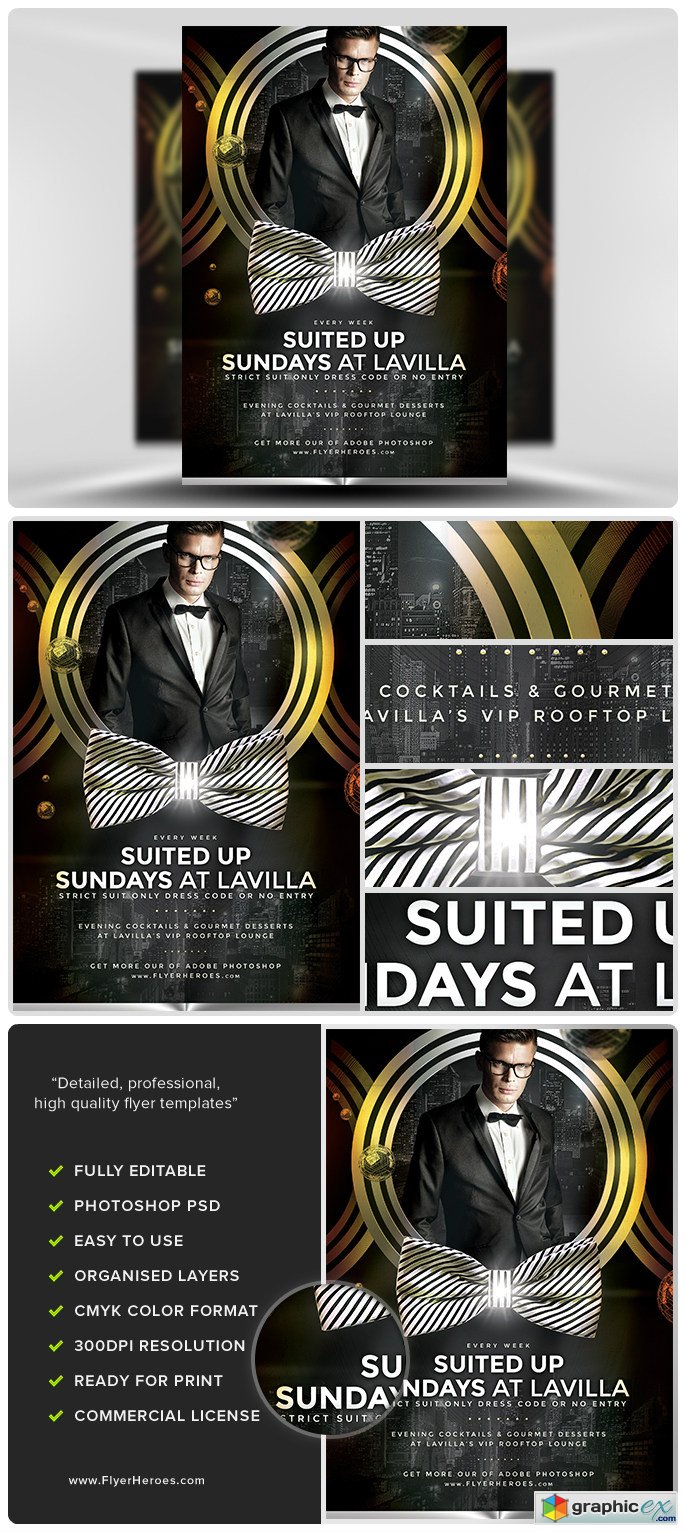  Suited Up Sunday Flyer