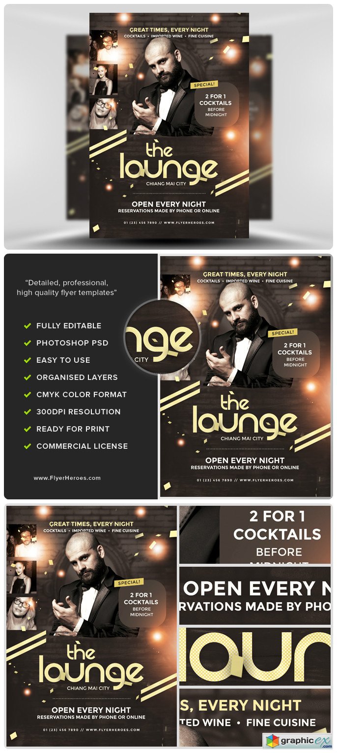  Lounge Flyer