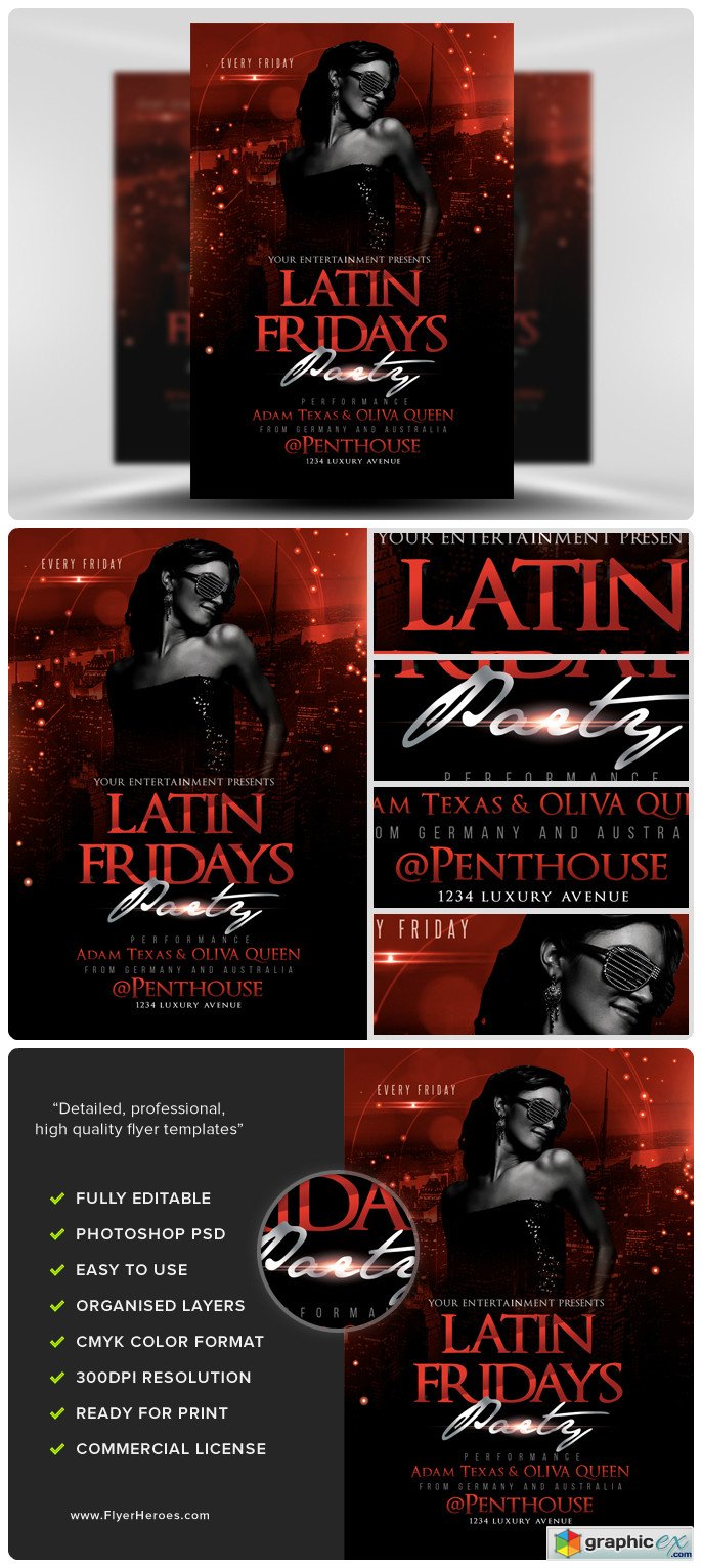 Latin Fridays Flyer