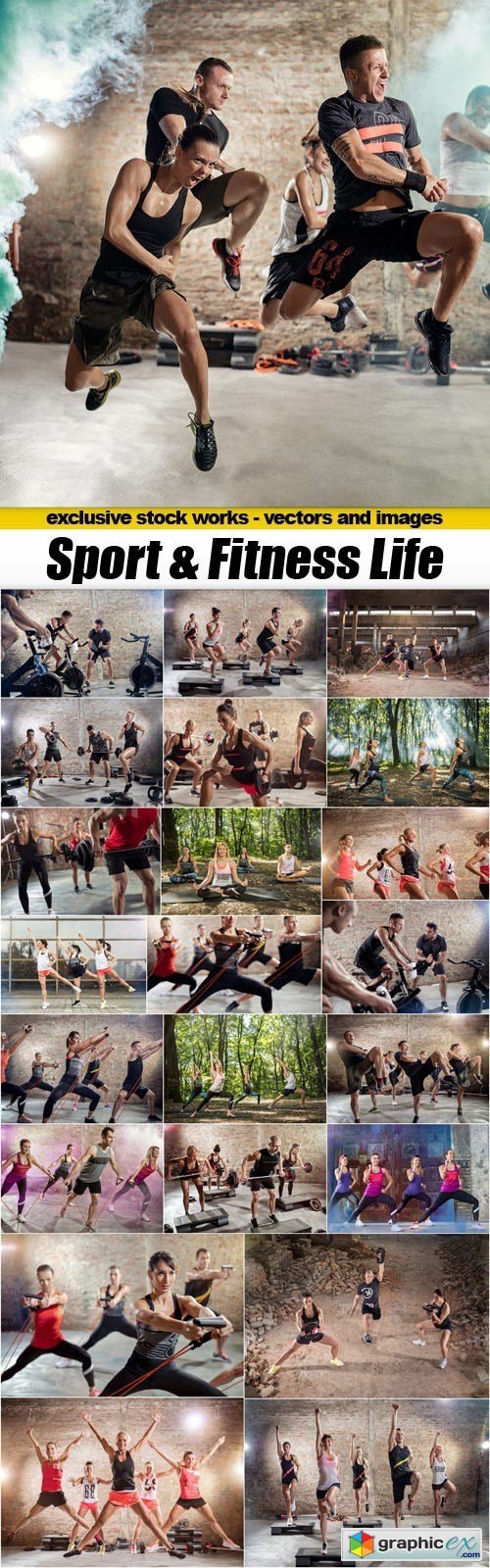 Sport & Fitness Life - 23xUHQ JPEG