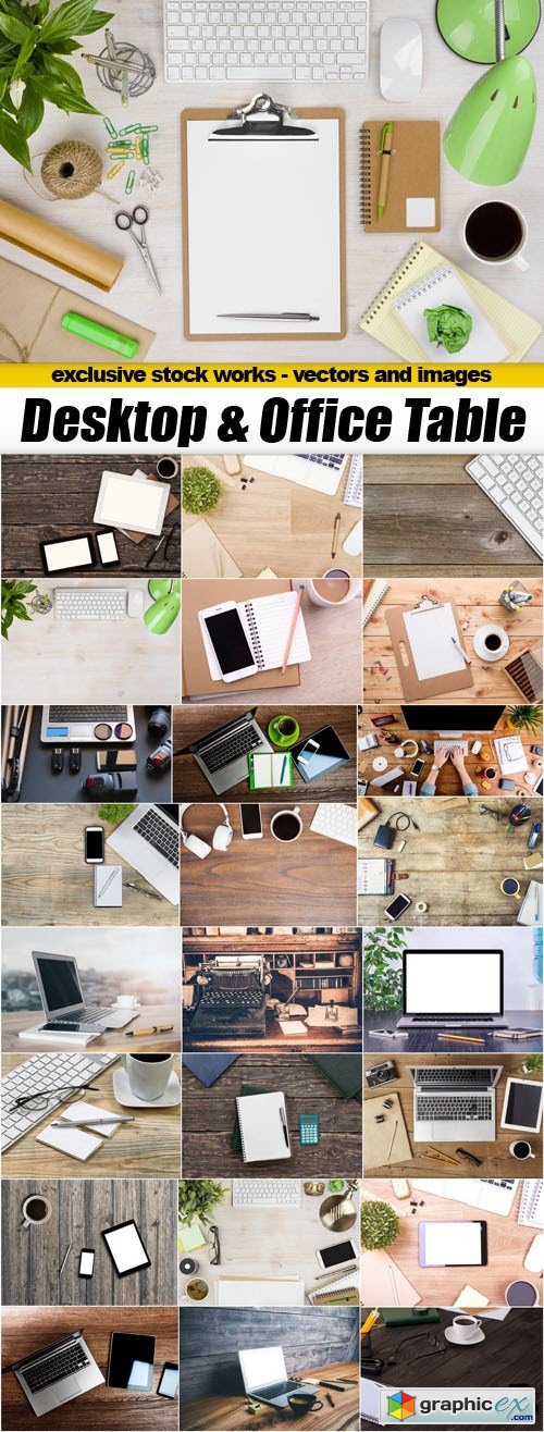 Desktop & Office Table - 25xUHQ JPEG